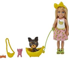Barbie Chelsea med Kæledyr Hundehvalp