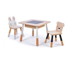 Børnemøbel, Bord med 2 stole