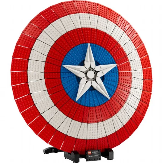 Captain Americas sköld LEGO Marvel byggklossar 76262